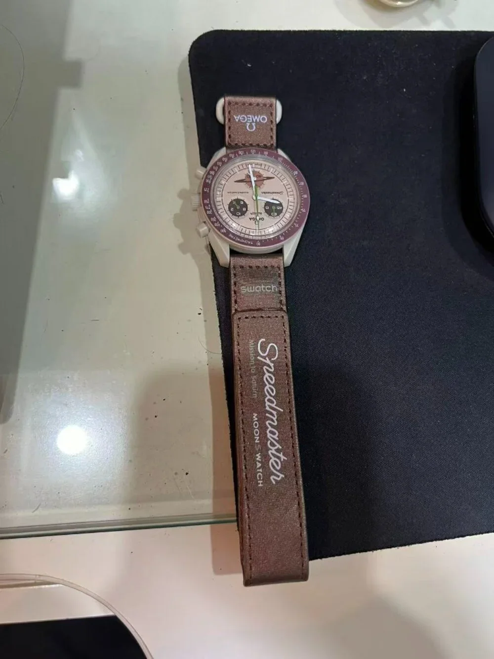Swatch Omega Bioceramic Moonswatch Mission To Saturn